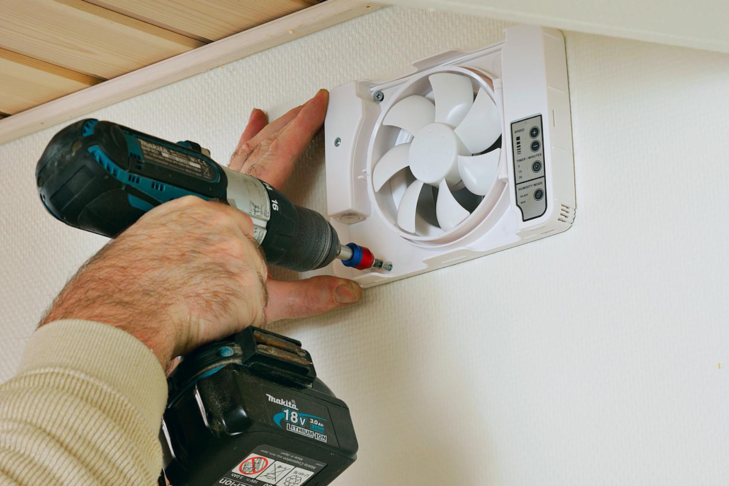 Ventilation badeværelse Ventilator badeværelse montering